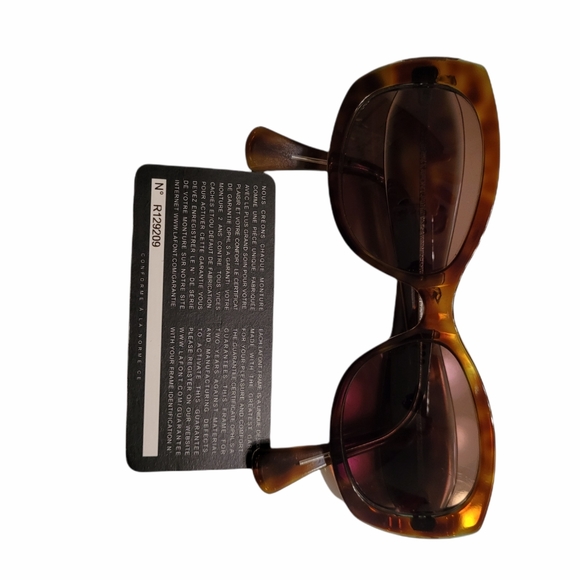 Authentic Lafont tortoiseshell/aqua sunglasses - Picture 6 of 7